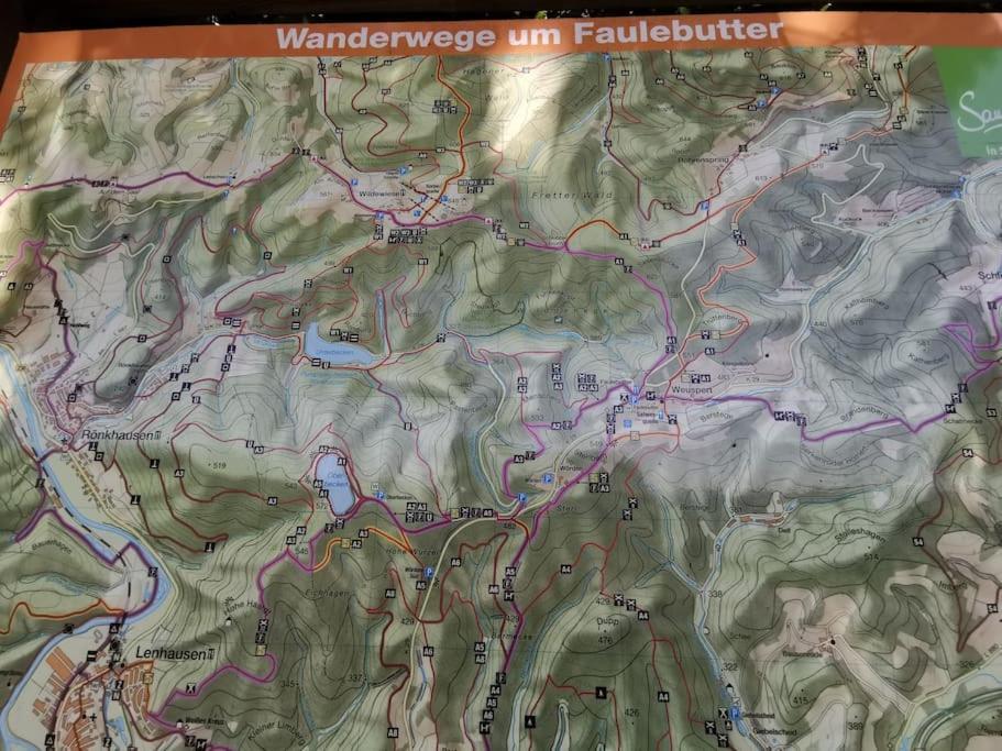 Auszeit, Erholung Mitten In Der Natur - Ferienhaus Im Sauerland In Faulebutter Finnentrop Exteriér fotografie